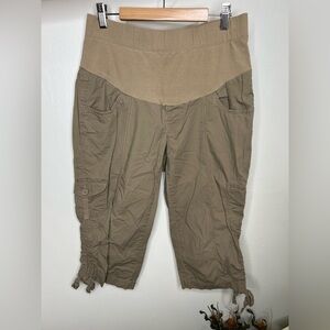 Two Hearts Maternity Cargo Capris